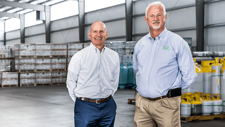 Summit Refrigerants CEOs, Jeff Carver and Steve Trevino