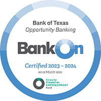 Official Bank On Approved seal